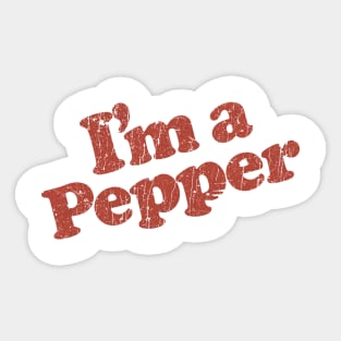 I’m a Pepper 1977 Sticker